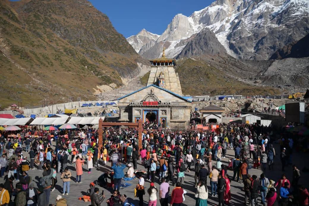 चारधाम यात्रा 2025: केदारनाथ धाम पहुंचने वाले श्रद्धालुओं का आंकड़ा पहुंचा 10 लाख के पार