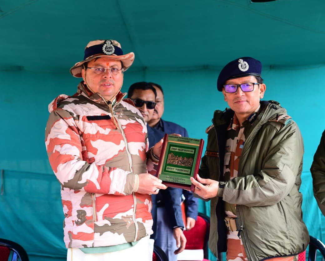 सीएम धामी ने मिलम में बढ़ाया ITBP जवानों का मनोबल