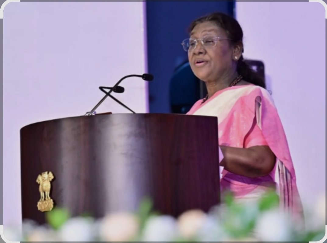 विधानसभा के विशेष सत्र में राष्ट्रपति द्रौपदी मुर्मू का संबोधन।
