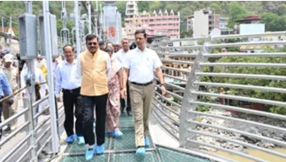 ऋषिकेश के बजरंग सेतु पर सुरक्षा व्यवस्था और मजबूत होगी, रेलिंग की ऊंचाई बढ़ाने की तैयारी ।