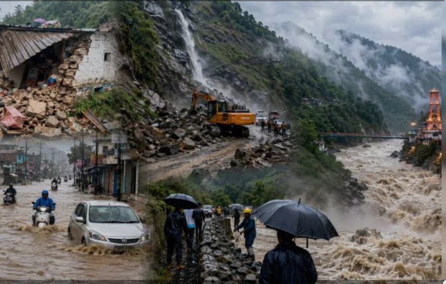 बारिश की नई दस्तक: उत्तराखंड के चार जिलों पर मौसम की कड़ी नजर, पहाड़ों में बिजली और तेज वर्षा का खतरा।